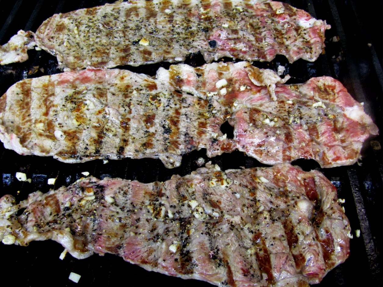 jumulleok on the grill